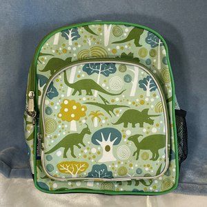 Wildkin Dinomite Dinosaurs Green 12" Insulated Front Pocket Kids Backpack